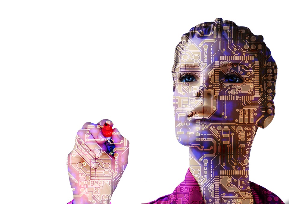 artificially intelligent robot woman